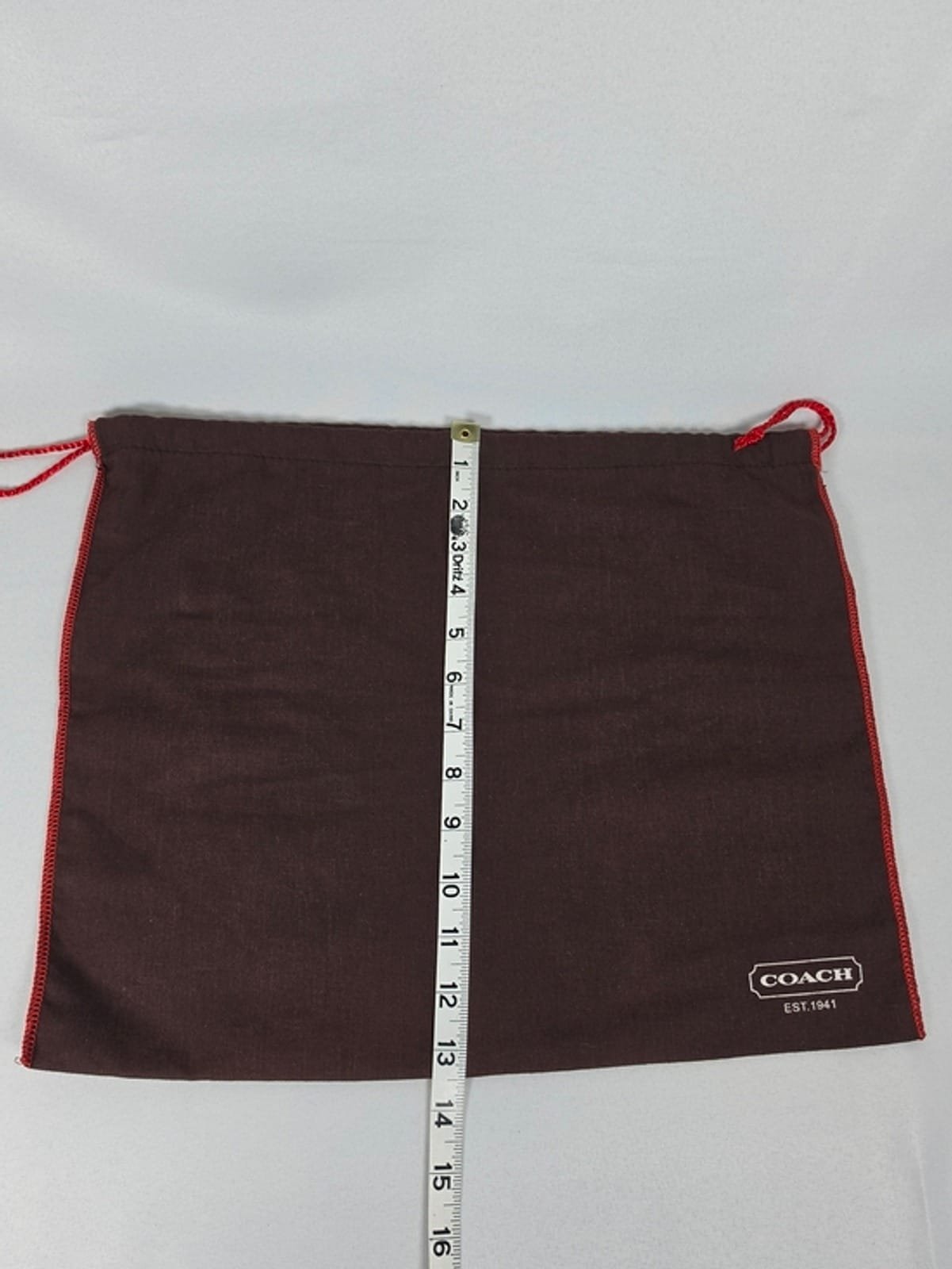 2048 12010079 eb40 433f 88ba 1370dac3c058 1781591018681 194462939.jpeg Coach Authentic Replacement Dust Bag Brown Red Large 16x13.5 Women