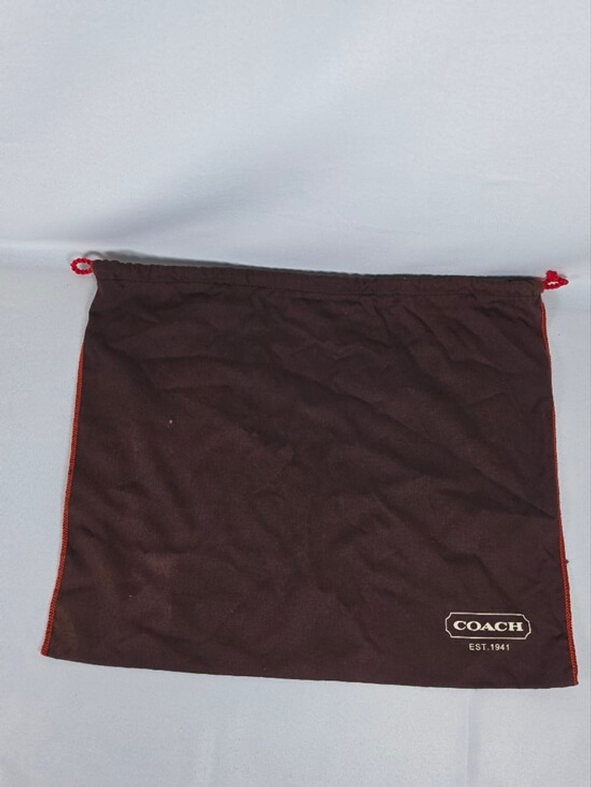 2048 67e75623 a6bc 4e45 9023 61c4056d50ae 1781591117917 456306042.jpeg Coach Authentic Replacement Dust Bag Brown Red Large 18x15.5 Womens