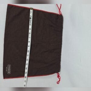 Coach Authentic Replacement Dust Bag Brown Red Large 16x13.5 Womens​